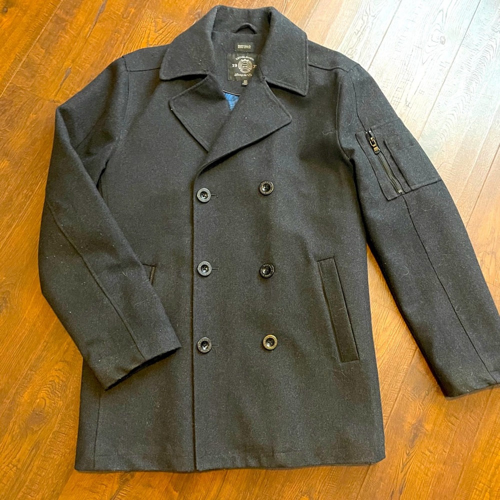 Men’s Pea Coat Buffalo David Bitton